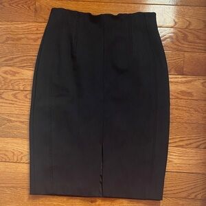 White House Black Market Classic Black Pencil Skirt